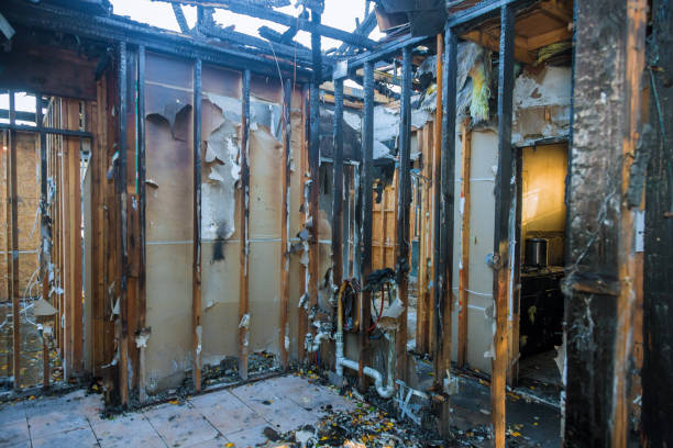 Professional Fire Damage Removal technician working in Helena Valley Northeast, MT